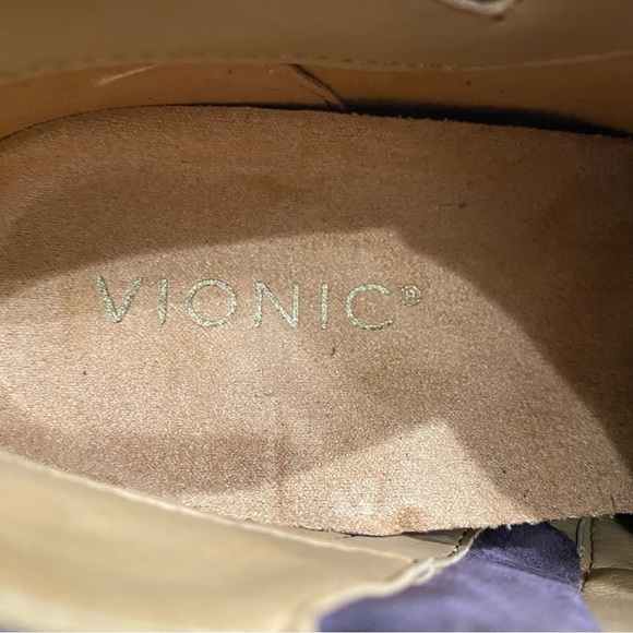 Vionic Marissa Suede Chocolate Ankle Booties Size 7 - Picture 6 of 8